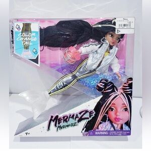Mermaze Mermaidz Color Change Jordie Mermaid Fashion Doll 14" - New